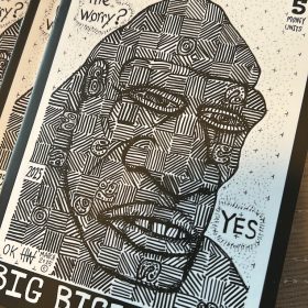 Underground comix with a drawing of Bigfoot on the cover